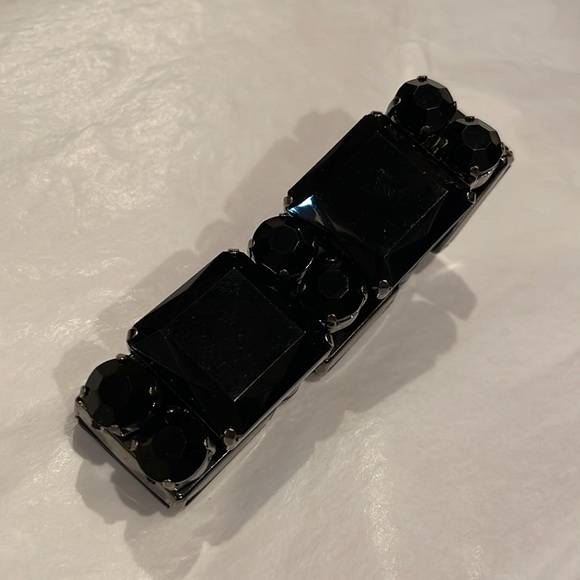 Black Chunky Bracelet - Picture 2 of 4